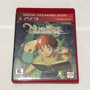 PS3 Ni No Kuni Wrath of The White Witch CIB Mint Playstation 3
